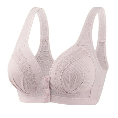 

Women Fashion Lace Front Buckle Underwear Without Rims Vest Lace E Bra Women S Sports Bras Wireless Bras for Women Support