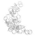 thumbnail image 1 of unbranded 24Ud Clips Para Tarjetas Y De Acero Inoxidable Con, 1 of 6