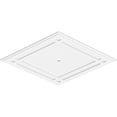 thumbnail image 2 of 40"W x 26 5/8"H x 1"ID x 14"C x 1"P Diamond Architectural Grade PVC Contemporary Ceiling Medallion, 2 of 11