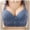Blue, variant on HXWCHs Bra for Womens Wireless Comfort Brassiere Bras Light Padded Size: 36 Blue
