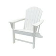 thumbnail image 4 of LuXeo Hampton White Poly Outdoor Adirondack Chair, 4 of 10