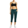 Athletic Works Women's Athleisure Core Knit Capris