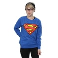 thumbnail image 2 of DC Comics Womens Superman Logo Boyfriend Fit Sweatshirt, 2 of 5