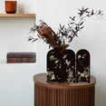 thumbnail image 6 of vlrwzc Mini Folding Screen, 3 Panel Divider, Chinese Style Vintage Desktop Folding Screen Feng Shui Ornaments for Home Office New Year Decoration, 6 of 7