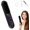 Dark Black, variant on 2026 New GO Brush, Upgraded GO Brush Portable Straightener Brushs for Travel, with LCD Temperature Display, Portable Hair Straightener, Fast Heating Cordless Mini Hair Brushs (Dark Black)