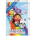 thumbnail image 3 of Gabby's Dollhouse - Key Art Wall Poster with Pushpins, 22.375" x 34", 3 of 4