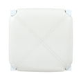 thumbnail image 6 of Linon Lancer 3-Piece Casual Dining Tavern Set, 25" Seat Height, White Finish with White Fabric, 6 of 11