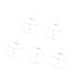 thumbnail image 1 of 5 perchas organizadoras para ropa interior, ahorradoras de espacio, para decoración de aros Grande, 1 of 9