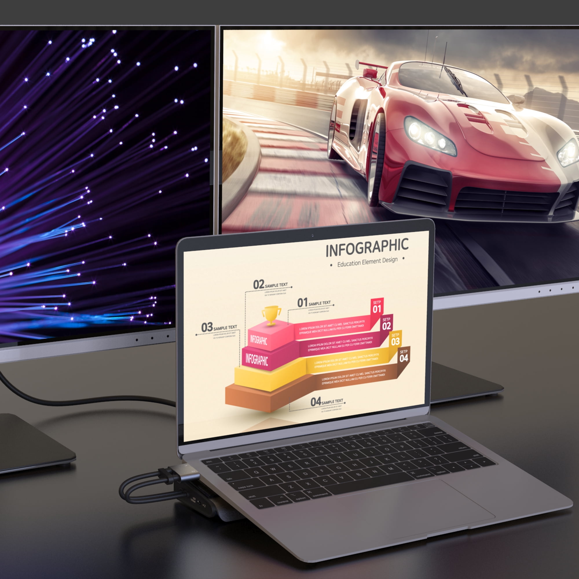 J5create M.2 NVMe® USB-C® Gen 2 Docking Station