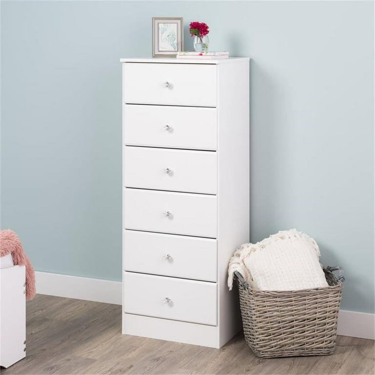 人気新品入荷 Home Square Chest/Dressers Tall Wood Drawer 6 - 2 of Set 衣装ケース・衣類収納ケース