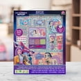 thumbnail image 3 of Maquillaje Infantil de Las Guerras KPOP, Incluye Bálsamos Labiales, Brillo Labial, Paleta 3 Tonos con Brocha, Moños, Gemas, Stickers, Bolsa y Espejo, Seguro y No toxico, 3 of 7