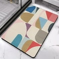 thumbnail image 2 of Style Meets Functionality: Boho Rug (20x32 inch) - Non-Slip, Soft, Washable, Ultra-Thin - Perfect for Bedroom, Office, Dorm, Bathroom, Living Room, Kitchen, Playroom, 2 of 5