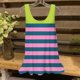 thumbnail image 1 of mfyjkho Camisetas Sin Mangas Para Mujer, Camiseta De Verano Informal Con Cuello Redondo, Sin Mangas Y Con Estampado A La Moda Para Mujer Tops Para Mujer L, 1 of 5