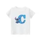 thumbnail image 3 of Nueva camiseta de algodón con letras ABCD de Stitch para niños, camisetas con combinación de nombres para niñas y niños, camisetas de dibujos animados Kawaii, ropa informal para niños, 3 of 5