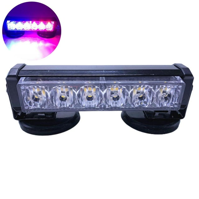 SGACAI Luz de flash magnética fuerte para automóvil, barra de luz LED Eternal Starlight con control remoto
