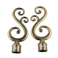 thumbnail image 4 of 2x Window Curtain Finals Dia.22mm Rod Bronze 1_Bronze, 4 of 8