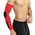 thumbnail image 3 of Wisremt Honeycomb Crashproof Football Basketball Shooting Arm Sleeve Elbow Support T-mc, 3 of 5
