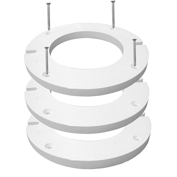 Jones Stephens C88500 Closet Flange Ext Kit - White