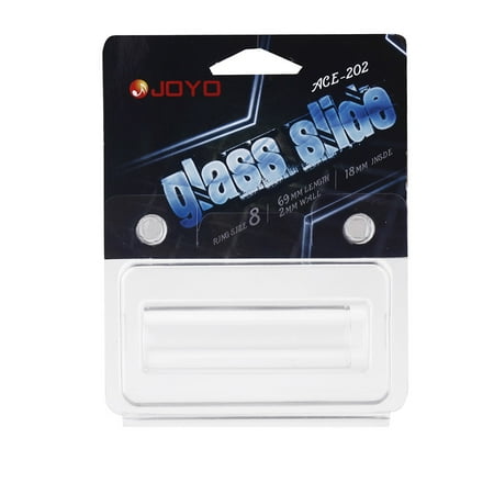 Guitar Tone Bar - Joyo ACE-202 Guitar Slides Bass Cylinder Tone Bar Glass Light-weight