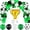 D, variant on World Soccer Theme Party Balloon Set Trophy Cup and Star Shape Latex and Foil Balloons for Sports Event Birthday Celebration Decoration