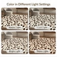 thumbnail image 7 of ODIKA 8'x10' Washable Area Rug Print Spotted Cow Patches Fake That Feel Placemats Mini Table Flowing Dynamic for Dining Room, Large Office, Lounge, Non-Slip Chair-Friendly Mat, 7 of 7