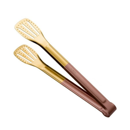 

Barbecue Clip Steak Clip Baking Supplies Bread Clip Thick 304 Stainless Steel Food Clip Kitchen Accessories -Pink