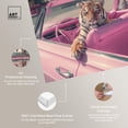 thumbnail image 4 of Rosy Tiger's Ride I Canvas Pink Pop Wall Art by Art Remedy, Gallery Wrapped, 24" x 36", 4 of 7