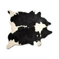 thumbnail image 1 of Natural 676685001207 6 x 7 ft. Kobe Cowhide Rug - Black & White, 1 of 10