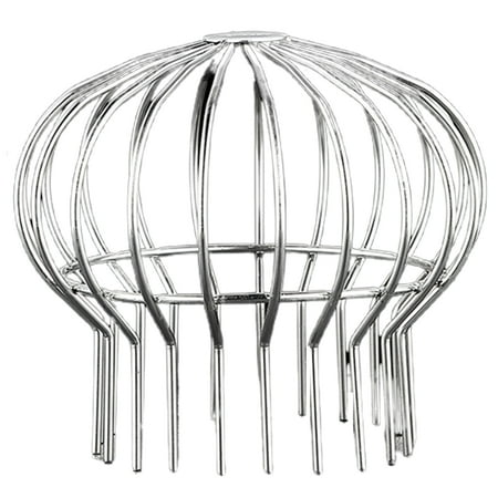 

Gutter Guard Strainer Stainless Steel Gutter Balloon Mesh Fittings Roof Drain Pipe Drain Filter for Leaves Debris New