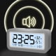 thumbnail image 4 of Reloj electrónico digital con pantalla LED, reloj electrónico estéreo con pantalla digital, despertador con función de repetición, cambio de 12/24 h, reloj despertador con cuenta regresiva., 4 of 7