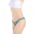 thumbnail image 3 of Xmarks 100% Cotton Thong Bikini Underwear Seamless Breathable Panties for Women, 3 of 11