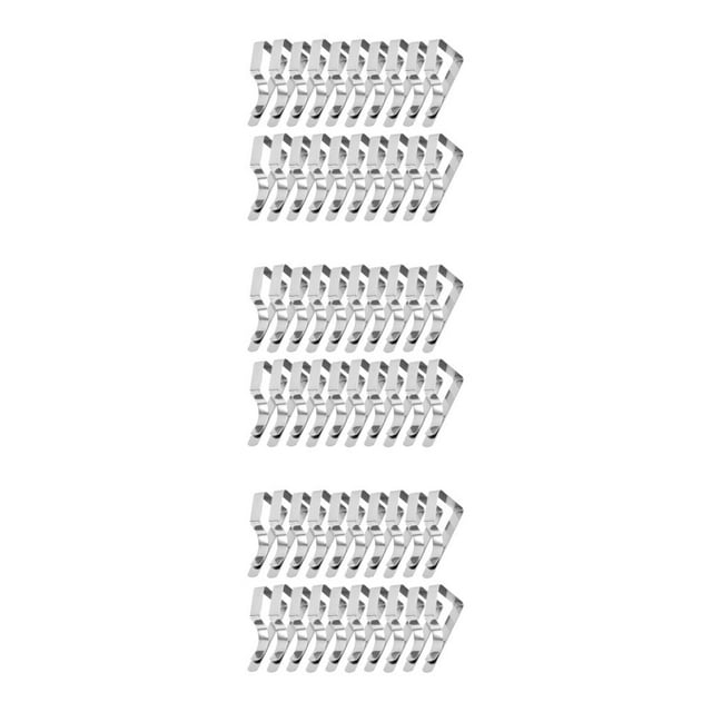 Ruiboury Tablecloth Clamp Table Setting Neat And Secure Reliable Clips Must-Have Stainless Steel 20PCS 3Set