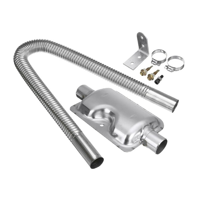 Kit de Silenciador Perfecl de Tubo de 24 Pulgadas Acero Inoxidable