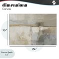 thumbnail image 5 of Stupell Industries Contemporary Shimmering Meadow Abstract Canvas Art, 24 x 16, by Nina Blue, 5 of 9