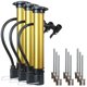 thumbnail image 1 of Bomba de Aire para Bicicletas ProAirox 3 Pzas 140psi Manual Dorado/Negro/ Metal/Plástico, 1 of 1