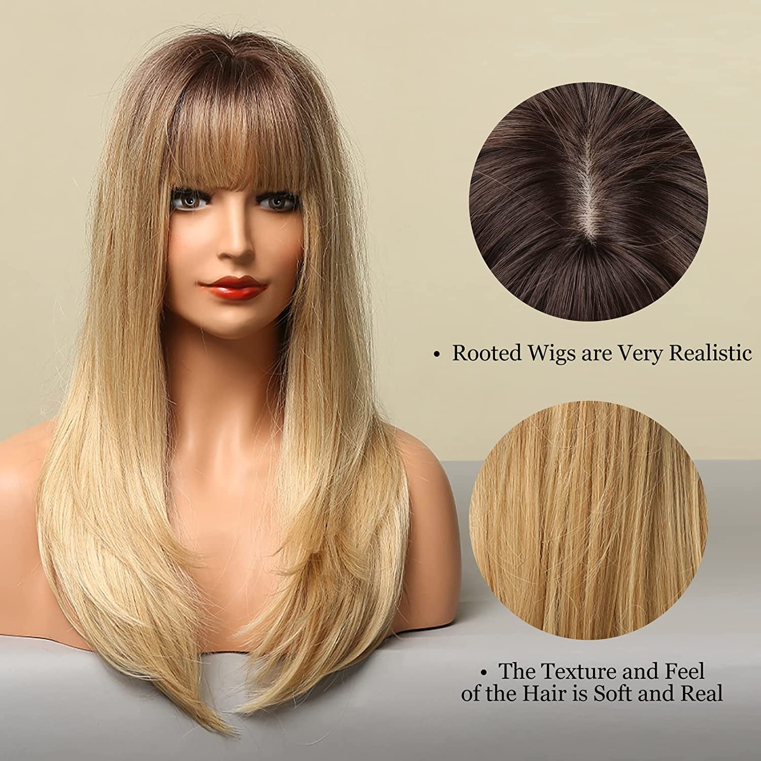 High quality heat resistant wigs clearance