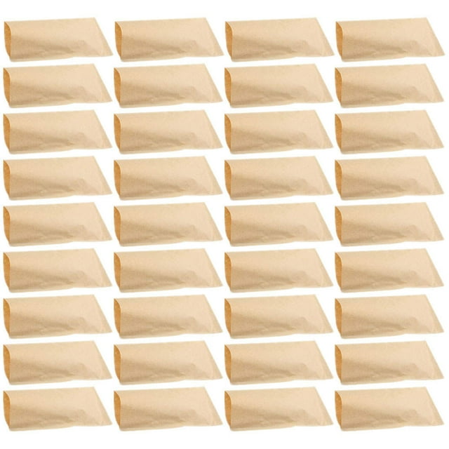 OULII 100Pcs Small Envelopes for Seeds Kraft Paper Bags for Garden Storage Light Yellow Durable Packaging