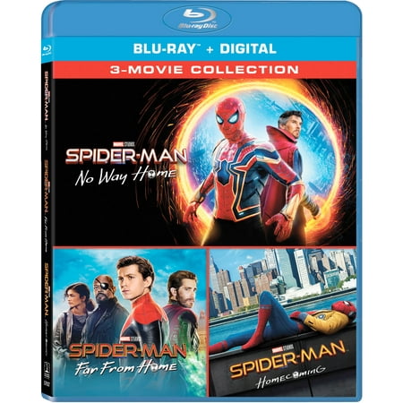 Spider-Man: Far From Home / Spider-Man: Homecoming / Spider-Man: No Way Home (Blu-ray+ Digital Copy)