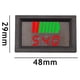 thumbnail image 3 of Medidor De Voltímetro Voltímetro de doble pantalla Indicador de capacidad de la batería Monitor de panel de voltios del automóvil, 3 of 5