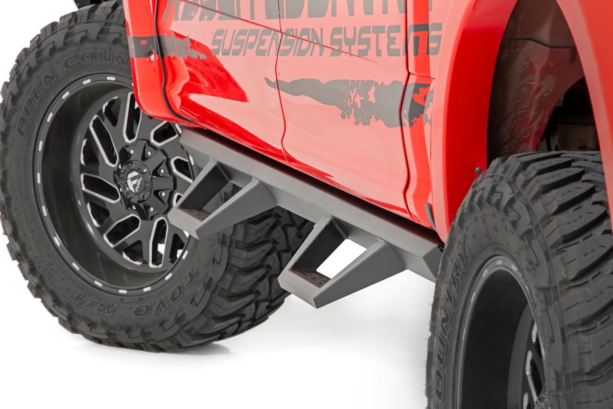 rough country xl2 drop side step bars