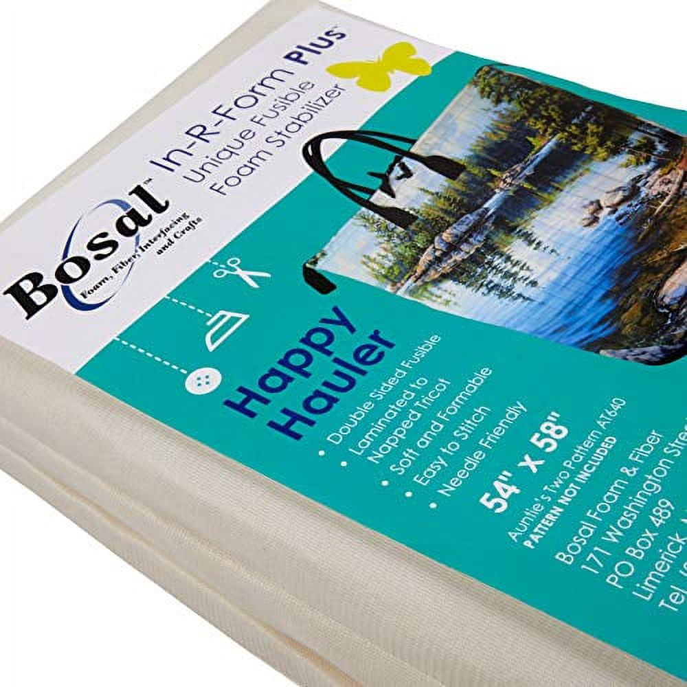 Bosal In-R-Form Plus Fusible Foam Stabilizer 54"X58"-Happy Hauler Bag