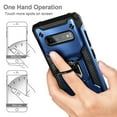 thumbnail image 5 of Nagebee Case for Samsung Galaxy S10 with Screen Protector (Soft Full Coverage), [Military-Grade] Full-Body Protective, Magnetic Car Mount Ring Holder, Heavy-Duty Durable Case (Blue), 5 of 7