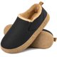 thumbnail image 1 of Zapatillas MERRIMAC de fieltro sintético para mujer, espuma viscoelástica cálida, tinta negra, 1 of 6