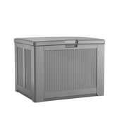 Rubbermaid Deck Box, Medium, 74 Gallon, Light Grey
