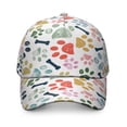 thumbnail image 2 of Watercolor Puppy Dad Hat - Playful Design Breathable Sports Cap, 2 of 7