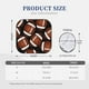 thumbnail image 3 of Fotbe Brown Football On Black Juego de 2 Piezas de Parasoles para Parabrisas | Bloqueador Solar para Auto | Accesorios Plegables para Protección Solar Interior-Medium, 3 of 6