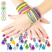 Disney Frozen Kids Nail Polish Set for Girls, Non-Toxic, Water-Base, Peelable, Safe for Kids 3+