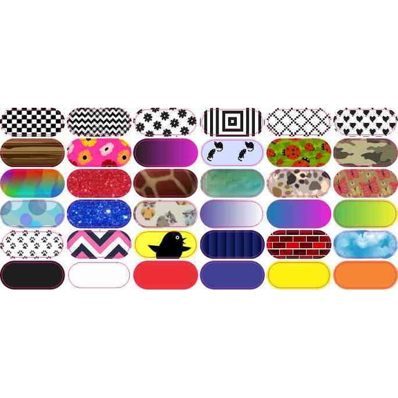 iPhone 7 Plus Patterned Camera Dots Webcam Covers