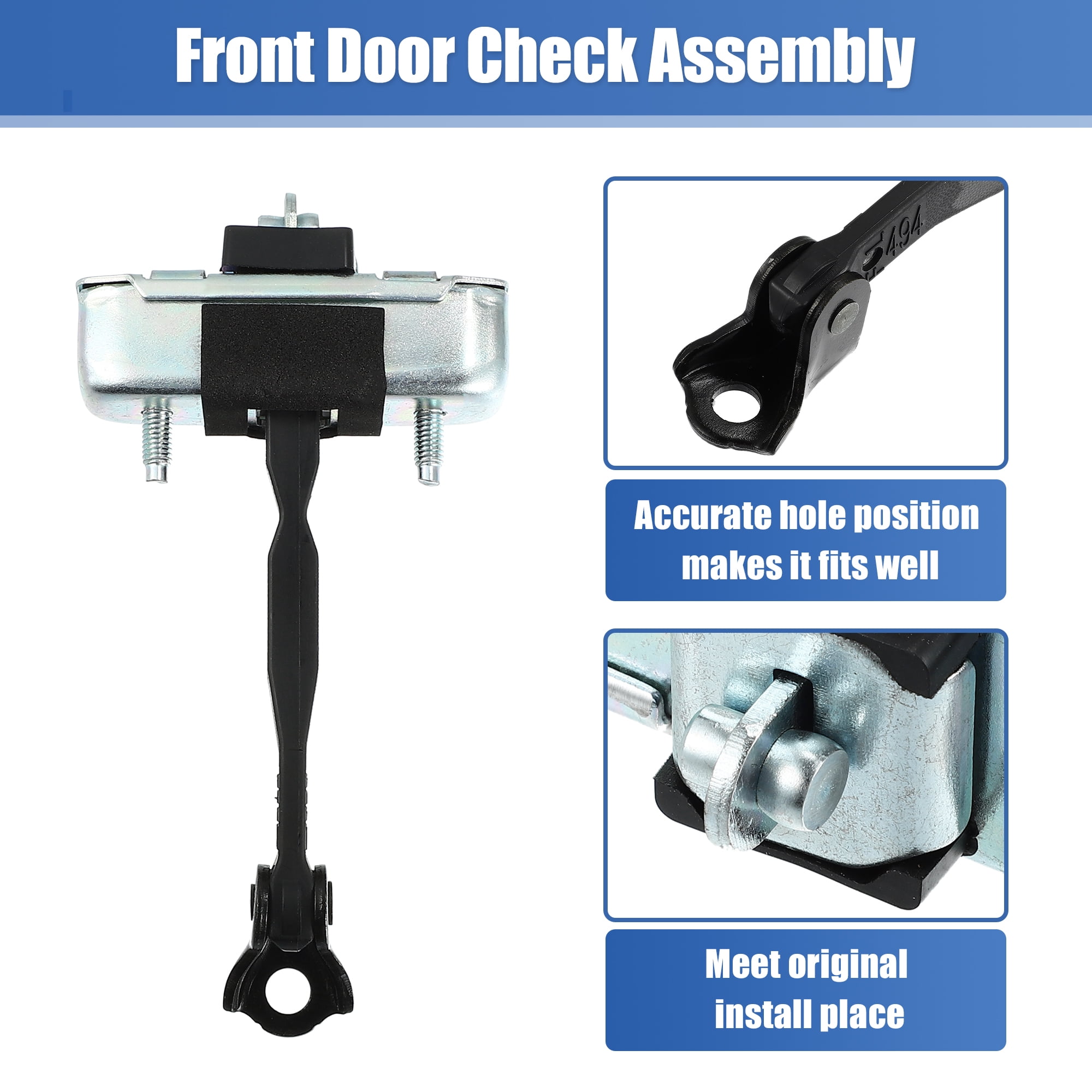 Unique Bargains Front Left Door Check Stop Strap Door Check