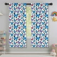 thumbnail image 5 of Blackout Kids Curtains,Lightblue Butterfly Pattern Childrens Insulated Curtains Set Of 2,Bedroom Essentials,Toddler Room Decor 42"x63", 5 of 5